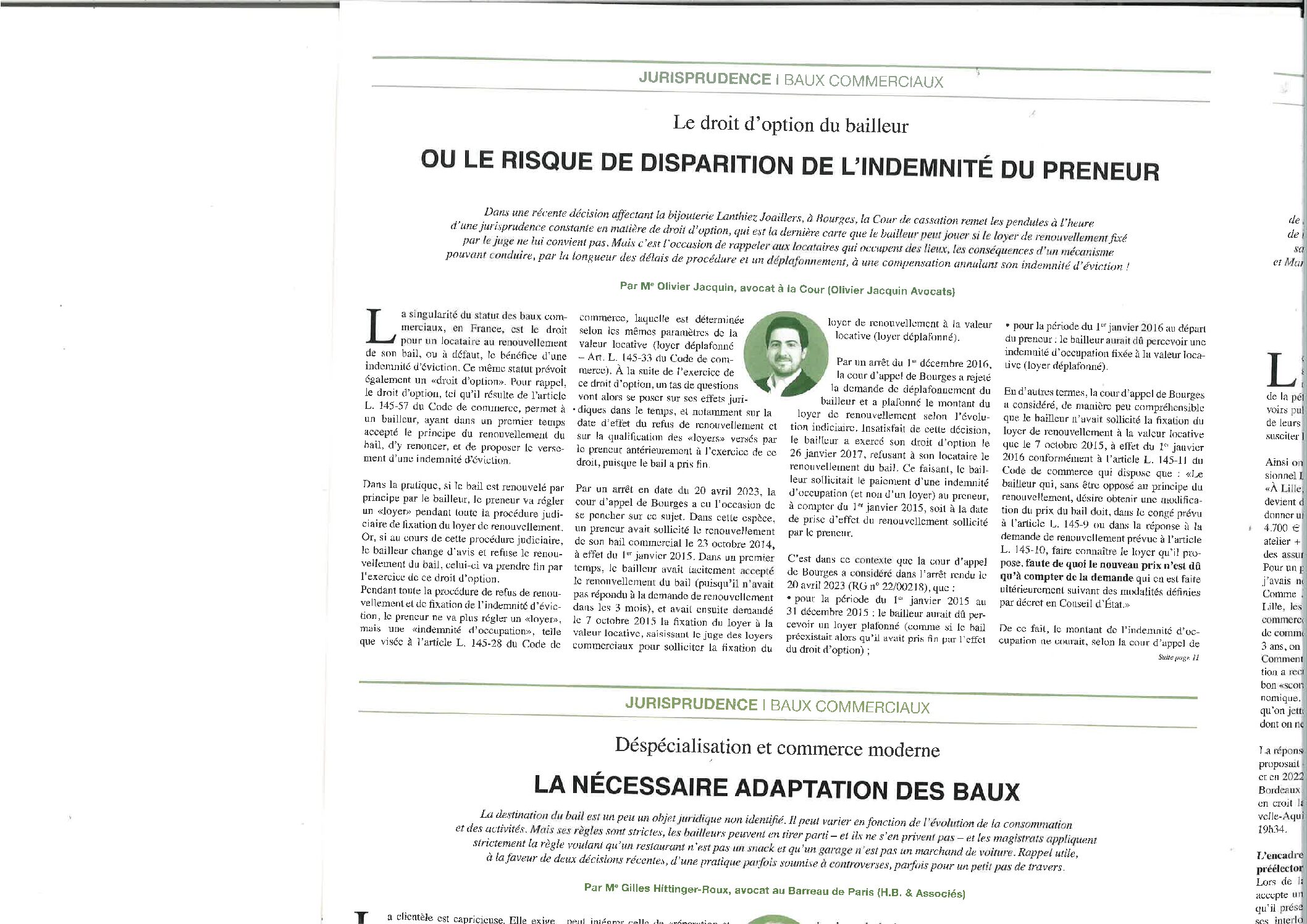 Article Argus de l’Enseigne Novembre 2025